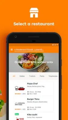 Takeaway.com - Luxembourg android App screenshot 9